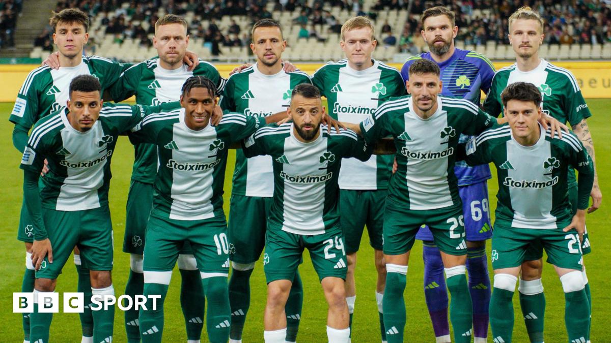 Panathinaikos players