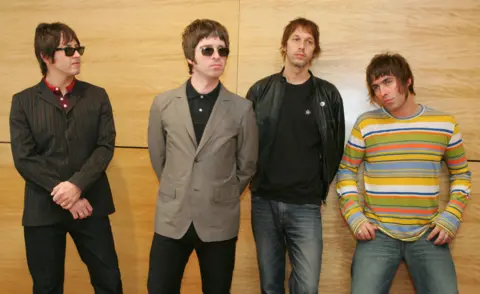 Reuters Oasis' line-up in 1999