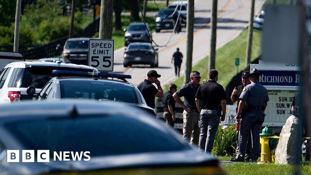 Two women killed at Kentucky church as gunman opens fire after shooting officer