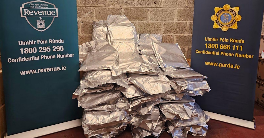 National: Man arrested after €1.6 milllion of herbal cannabis seized