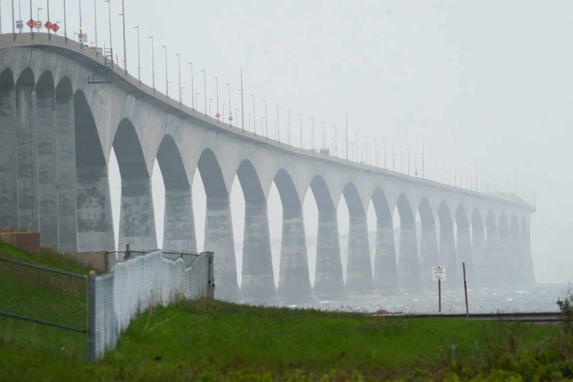 The Confederation Bridge.