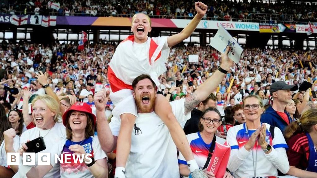 England fans jubilant as their heroes win Euros again