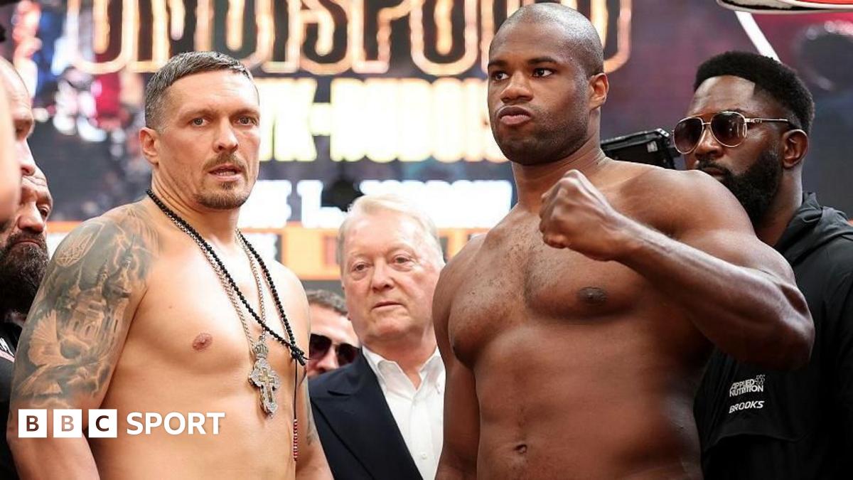 Usyk vs Dubois 2 weigh-in LIVE: Watch stream & follow updates before heavyweight rematch