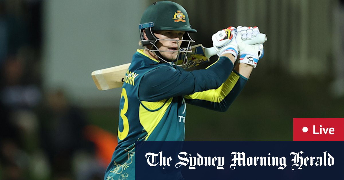 T20 action from Sabina Park starts at 10am AEST; Minute-by-minute scores, results, commentary