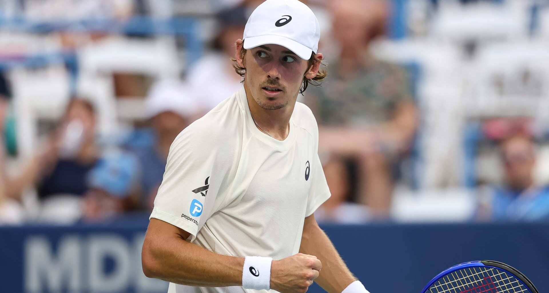 Alex de Minaur's 35 match wins this season are joint-second on the ATP Tour.