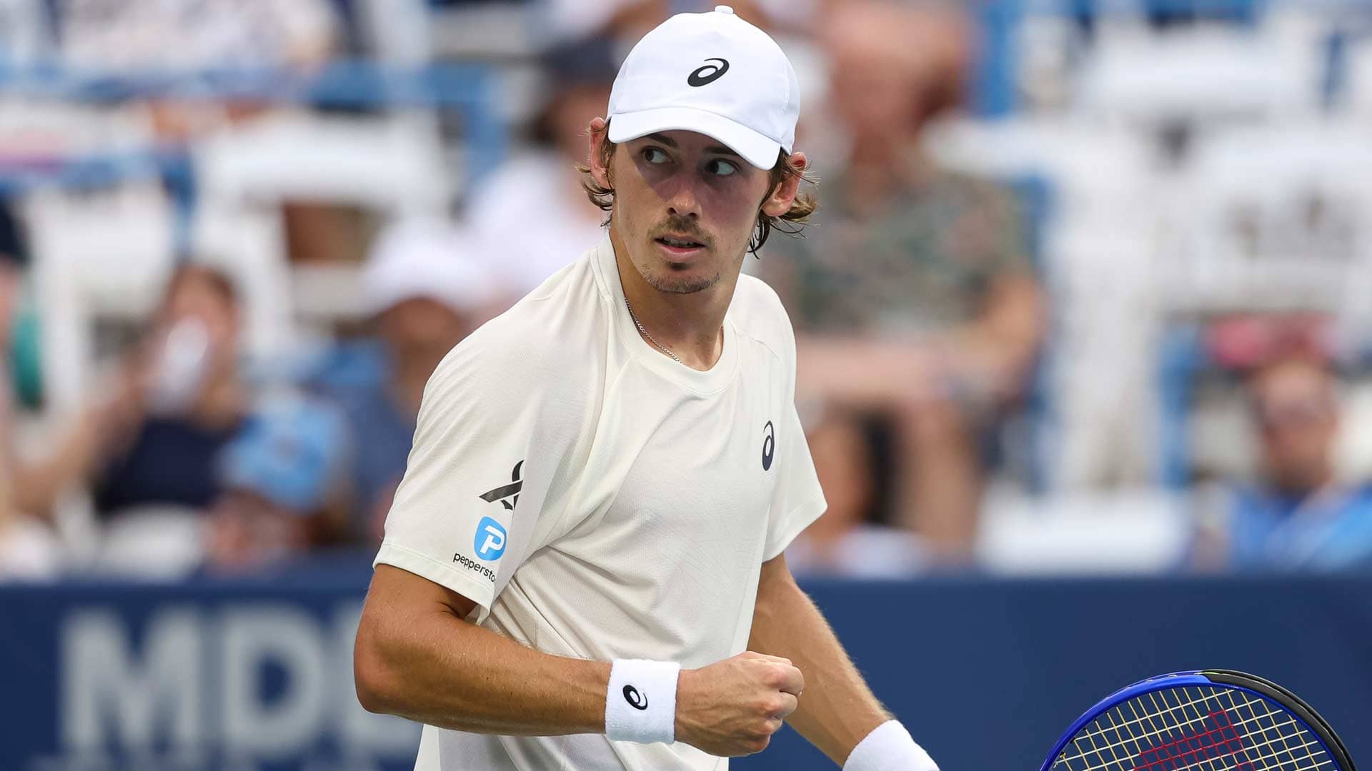 Alex de Minaur's 35 match wins this season are joint-second on the ATP Tour.