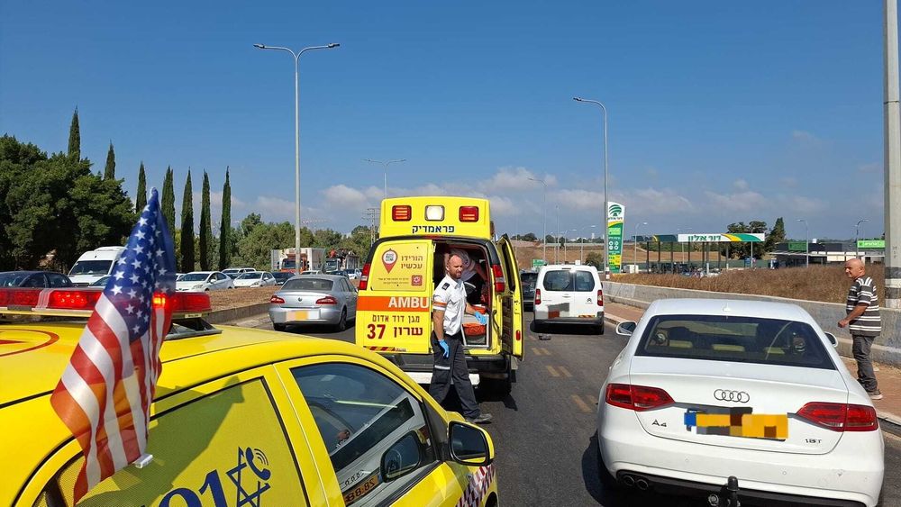Suspected hit-and-run incident at Beit Lid intersection, 24/07/2025