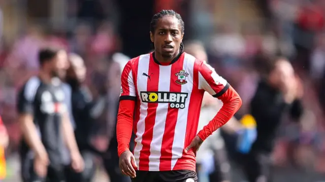 Kyle Walker-Peters in action for Southampton