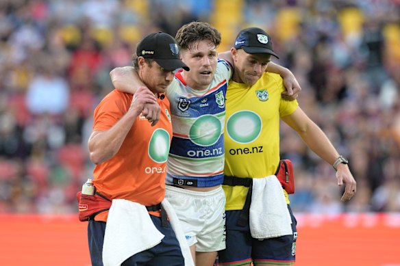 Luke Metcalf suffered a season-ending knee injury last month.