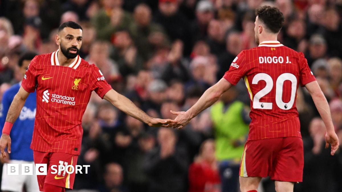 Mohamed Salah and Diogo Jota