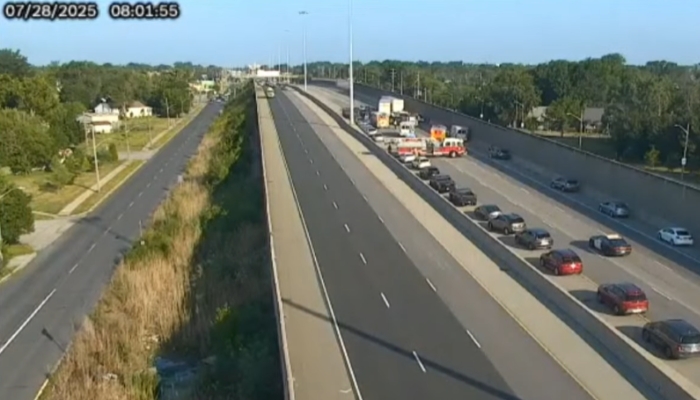 nine car collision st. catharines