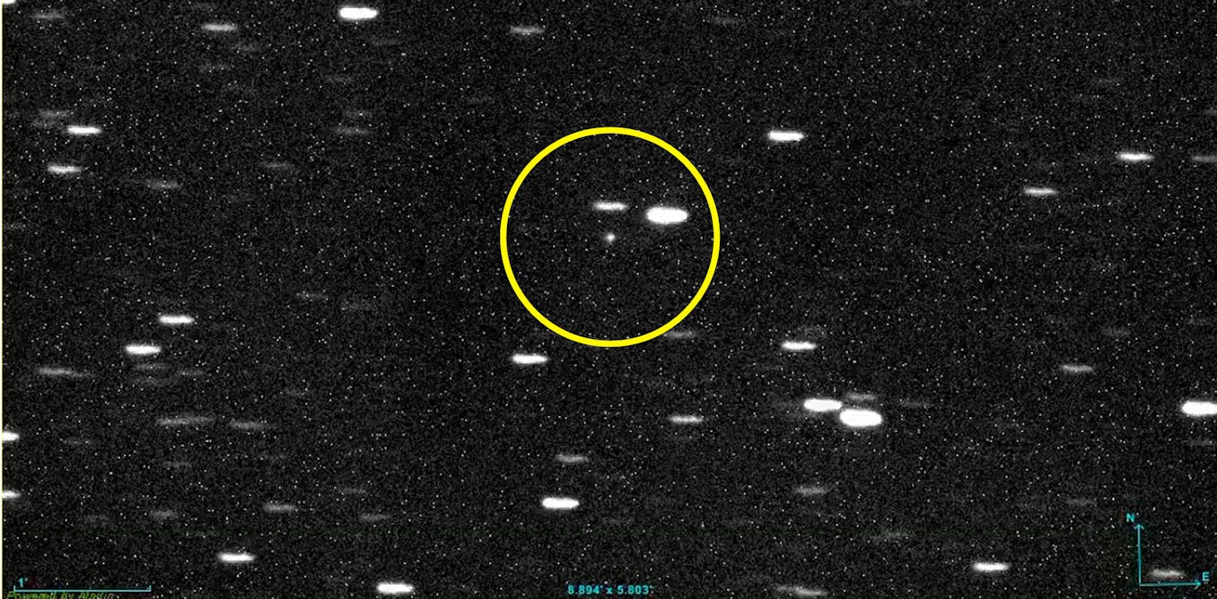 Astronomers have spied an interstellar object zooming through the Solar System
