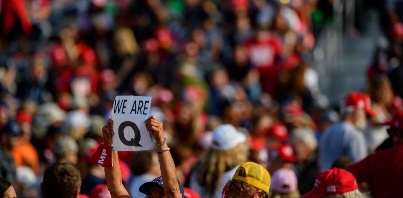 How the QAnon movement entered mainstream politics – and why the silence on Epstein files matters