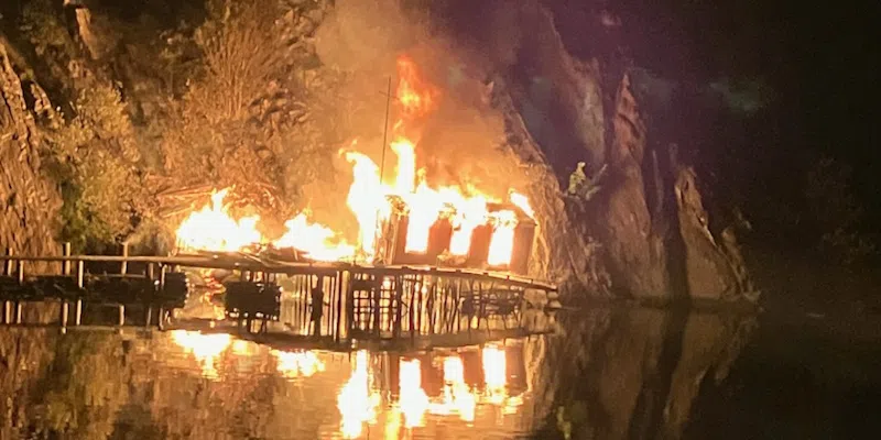 Fire Destroys Historic Fishing Stages at Quidi Vidi