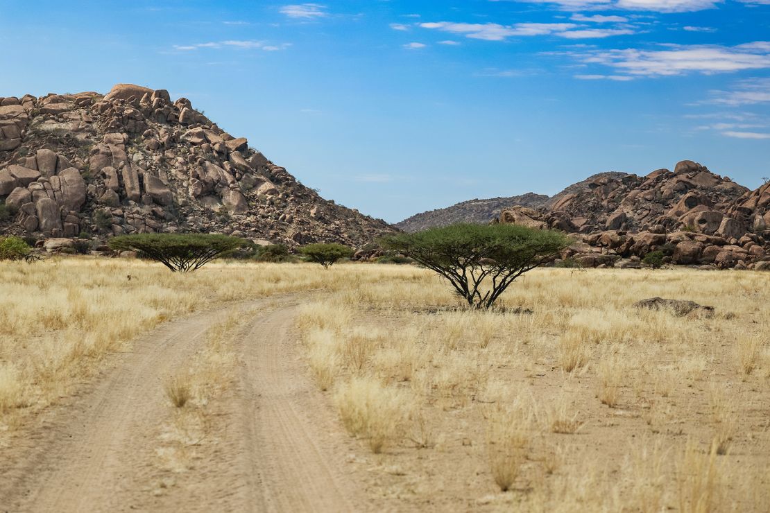 The Iona National Park is known for its widely varied landscapes.
