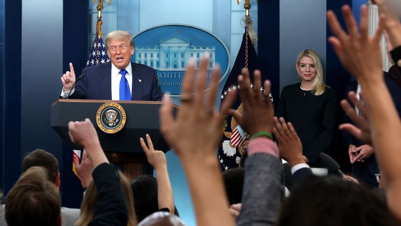 Trump asks Bondi to seek release of ‘any and all pertinent Grand Jury testimony’ around Epstein investigation