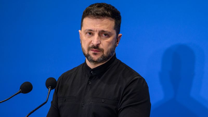 Zelensky calls for ceasefire talks with Russia next week