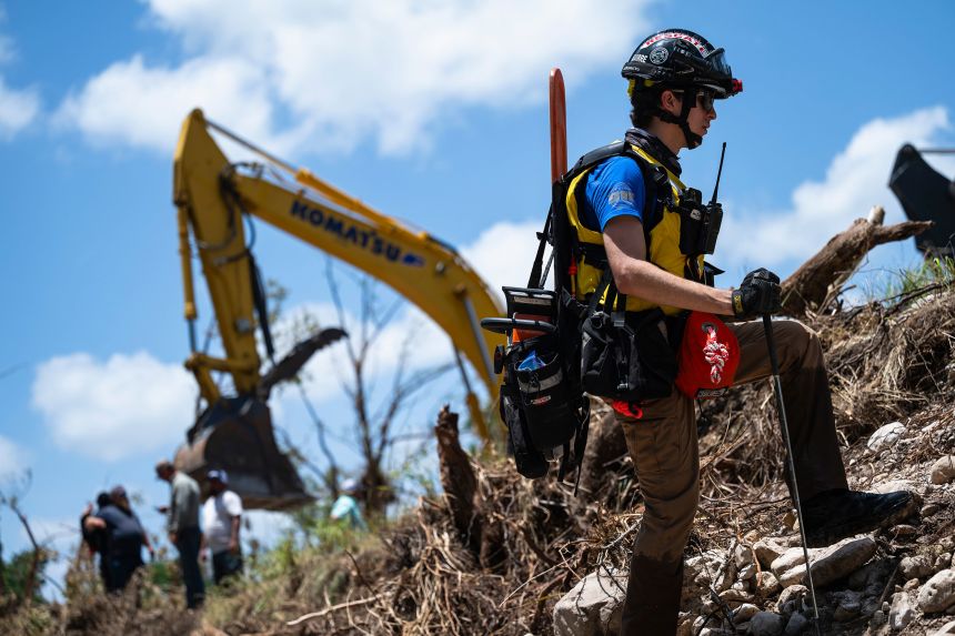 The crew of Mexican firefighters spent six days assisting in rescue and recovery missions for those missing along the Guadalupe River.