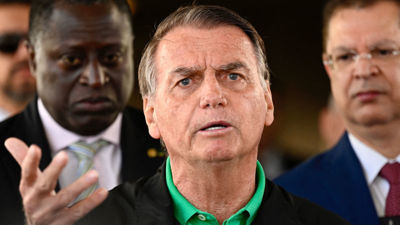 Bolsonaro: Brazil police raid ex-president home, fit ankle tag amid flight risk concern