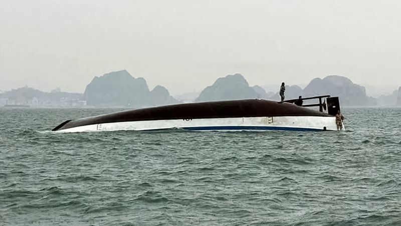 Vietnam: Multiple people killed after tourist boat capsizes, state media report