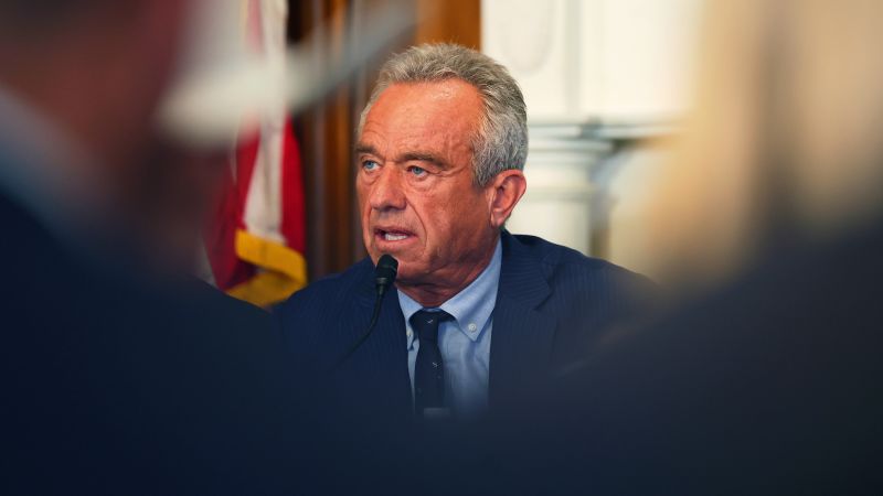 RFK Jr. fires top aides in HHS shakeup