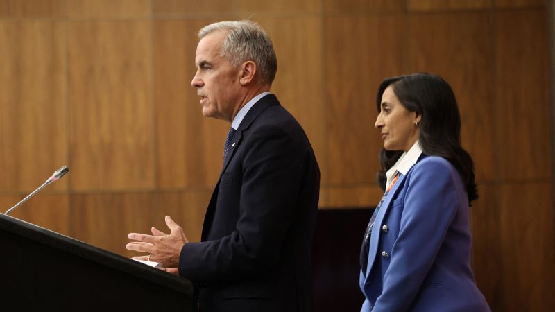 Canada intends to recognize Palestinian state in September, Prime Minister Carney says