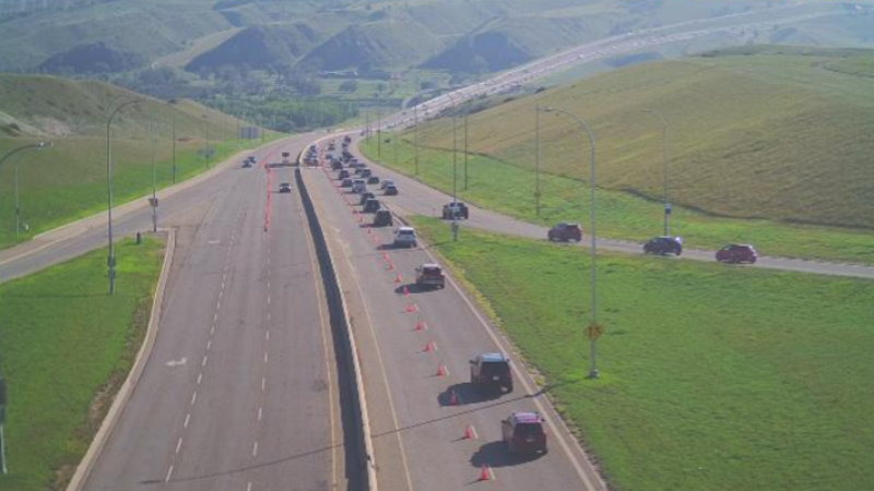 ‘Significant increase’ in illegal U-turns due to Whoop-Up construction: LPS