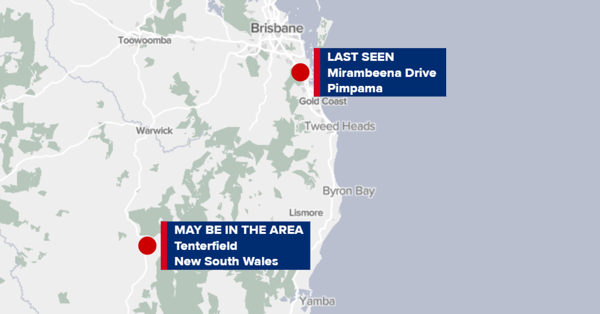 Three missing children from Queensland 'may be with woman in NSW', police say