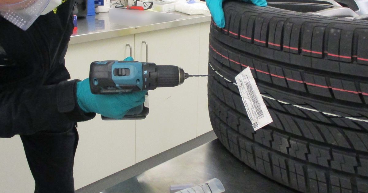 Perth couple, 60 and 52, jailed over car tyre drug plot