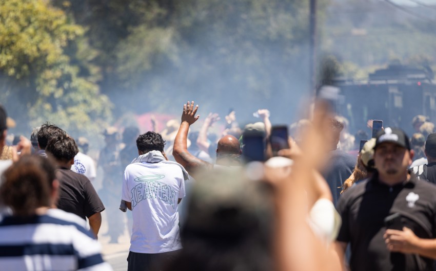 Update: Federal Agents Deploy Smoke Bombs into Crowds During Raids of Glass House Farms Locations on Central Coast