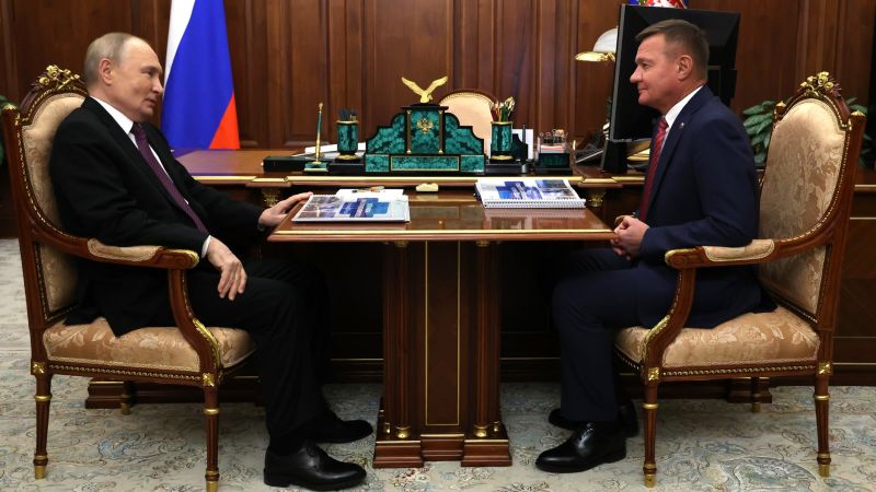 Russian minister dies by suicide hours after getting fired by Putin, officials say