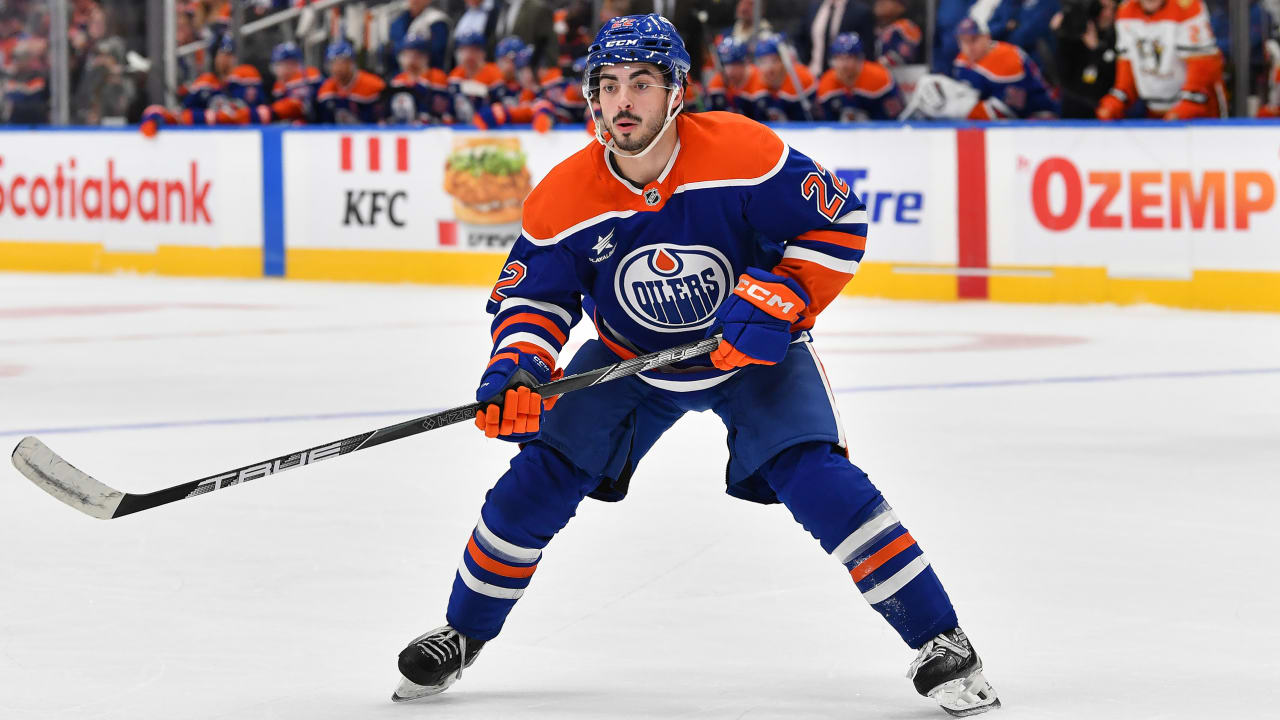Savoie 'poised to take a big step,' nail down roster spot with Oilers