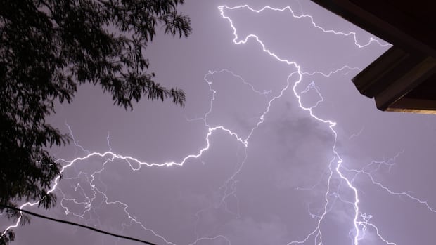 Lightning strikes woman in west Edmonton during severe thunderstorm