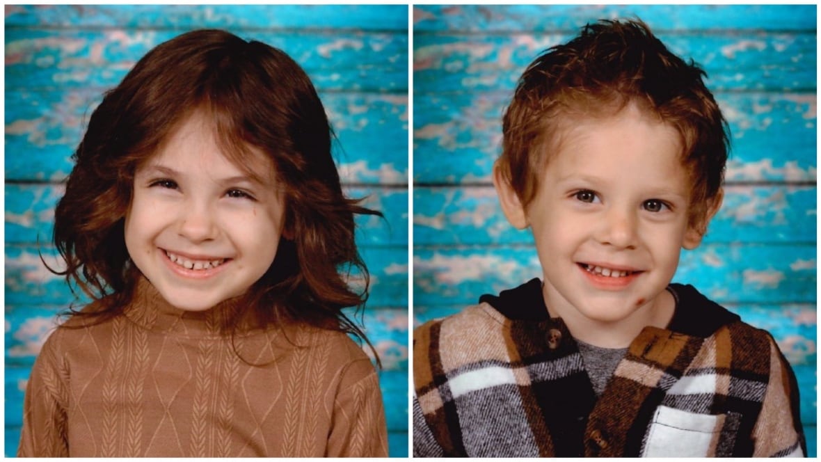 A girl and a boy are shown in separate photographs.