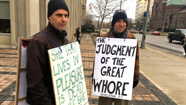 Controversial so-called street preachers charged with hate crimes in British Columbia