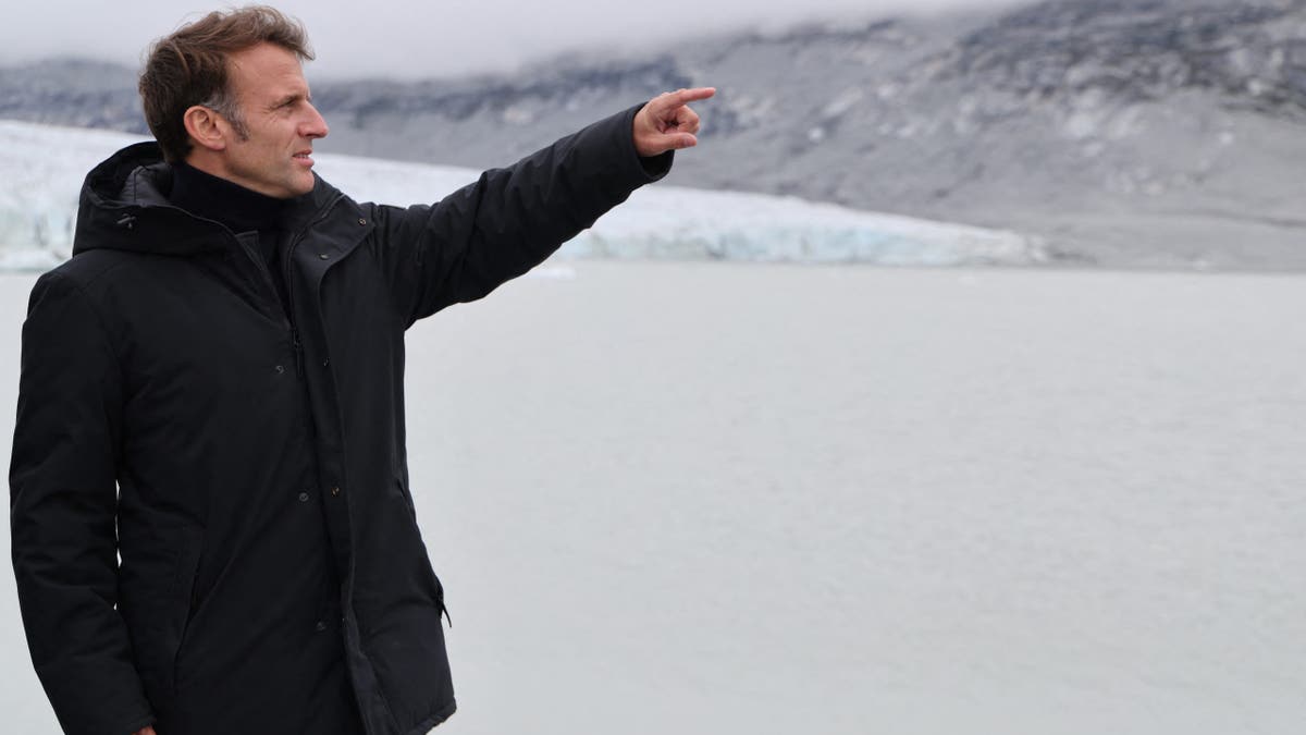 Macron in Greenland