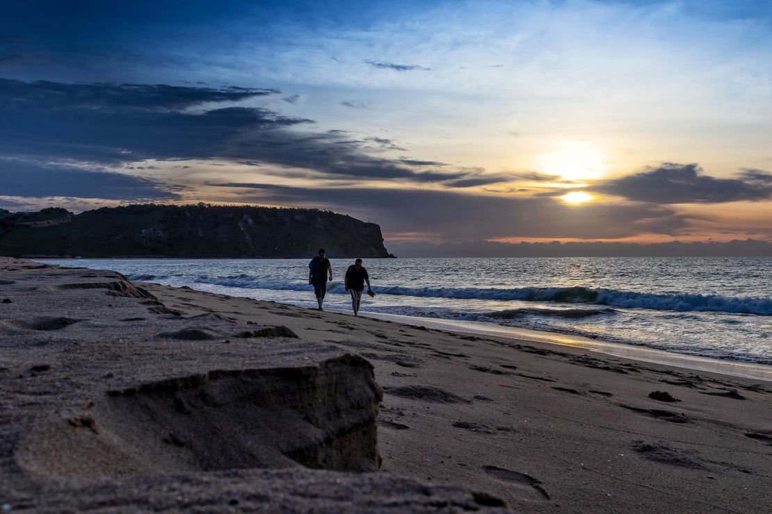 Angola's Cabo Labo surf spot is becoming increasingly popular.