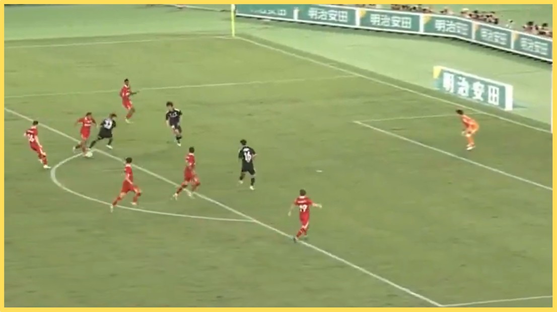 Rio Ngumoha scored a sublime goal for Liverpool in their win over Yokohama F. Marinos