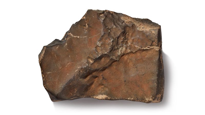 Mars rock: Red meteorite sells for $5.3 million at auction