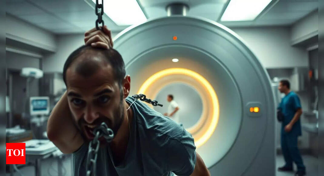 'Medical episode': Man dies after being pulled into MRI machine; police say he was wearing heavy metal chain