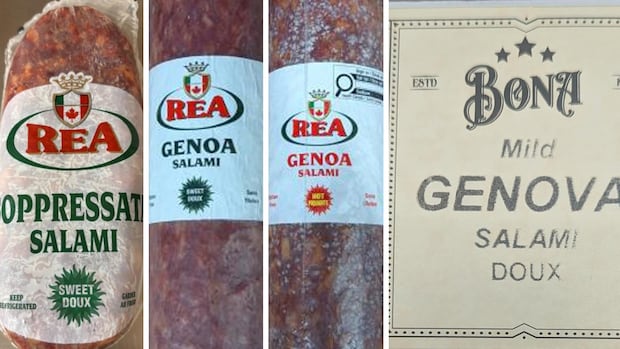 Contaminated salami that caused outbreak also sold in B.C. and Saskatchewan