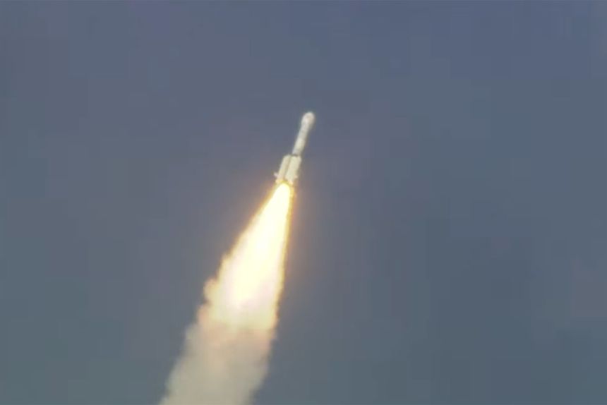 NISAR lifted off from India on Wednesday.