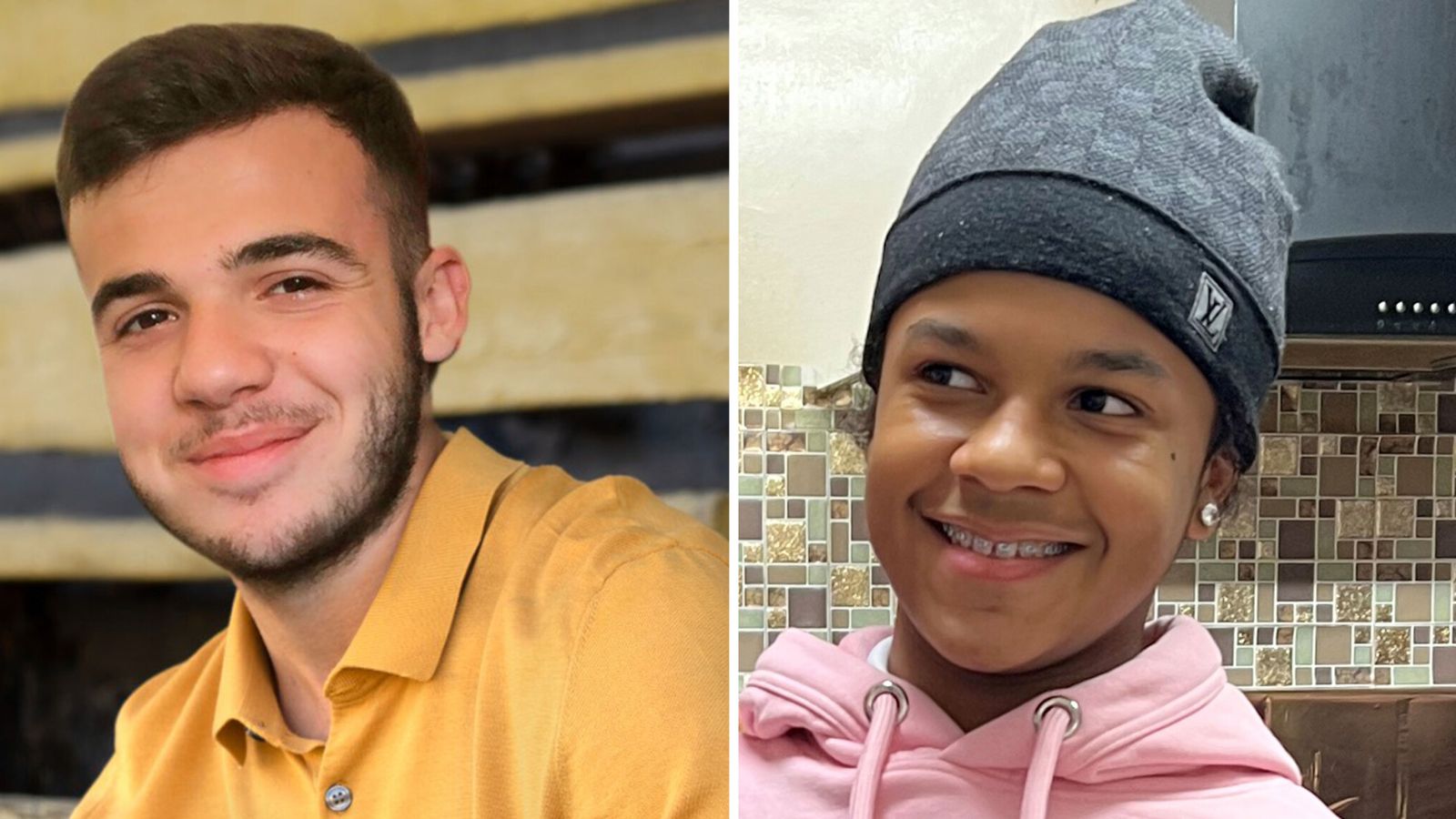 Klevi Shekaj and Leonardo Reid. Pic: Met Police/PA