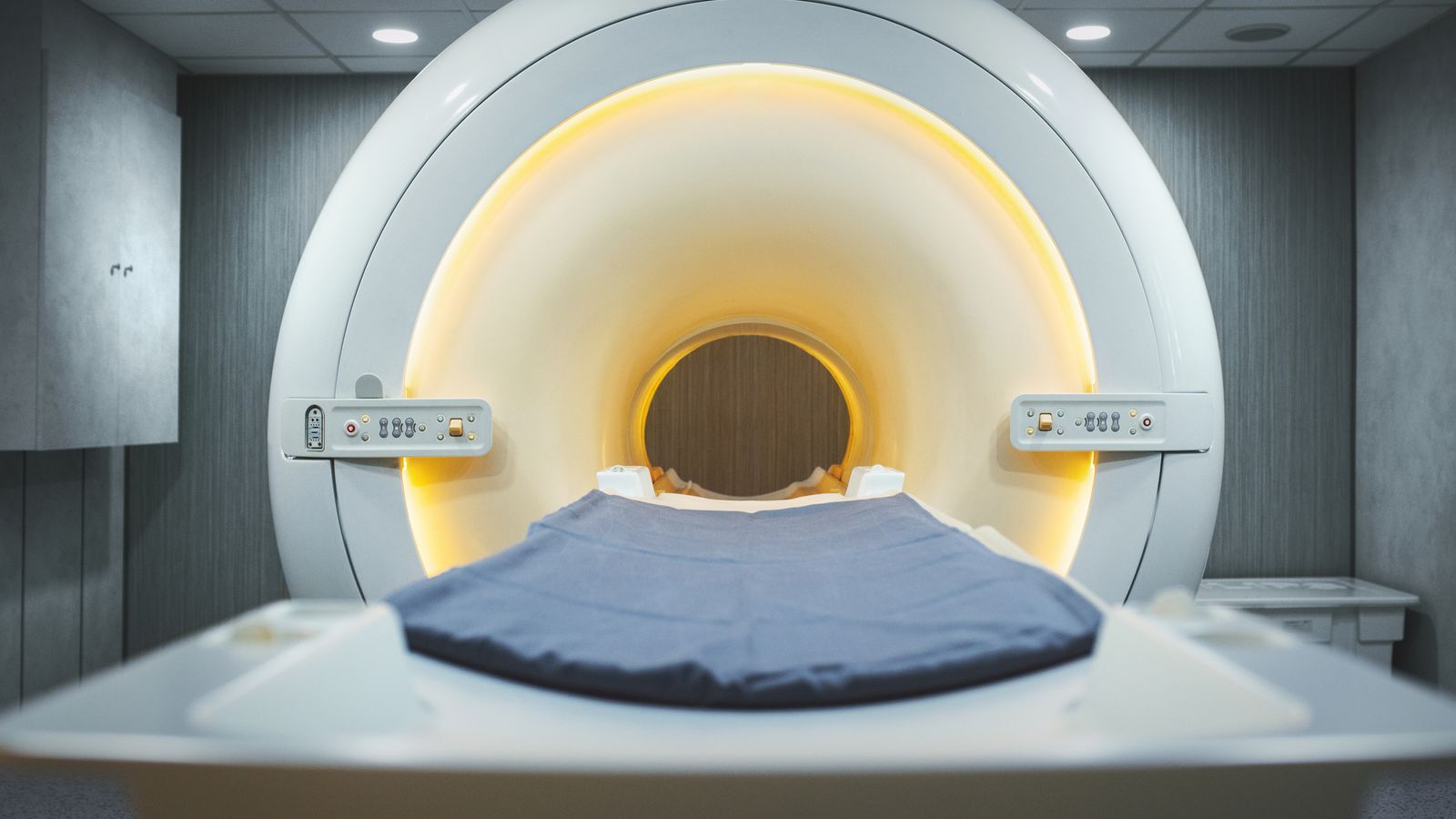 A file picture of an MRI scanner