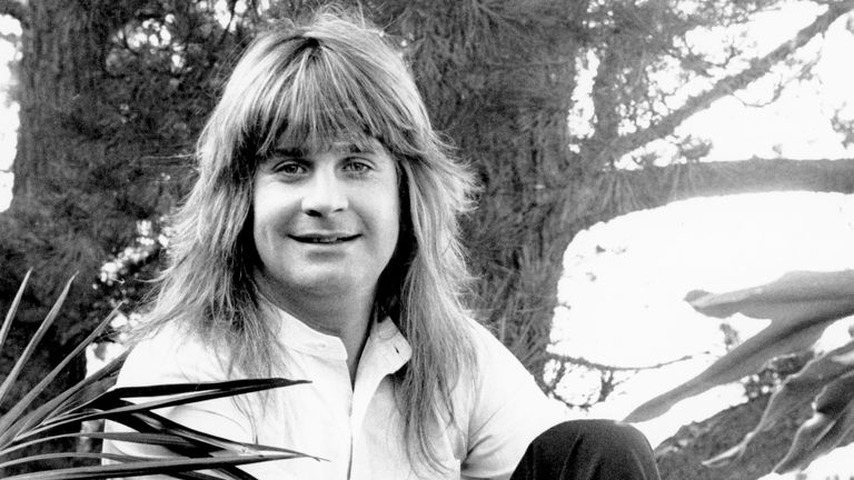 Ozzy Osbourne in Los Angeles in December 1981. Pic: AP