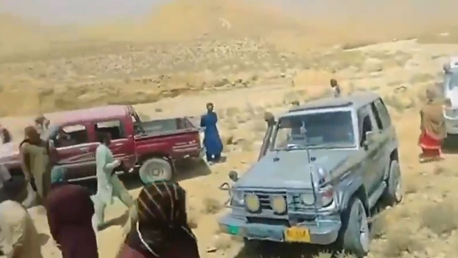 A video showing the couple being shot went viral on social media