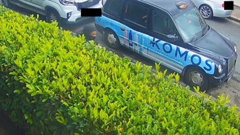 Belle wore a balaclava for the stabbing. Pic: Met Police