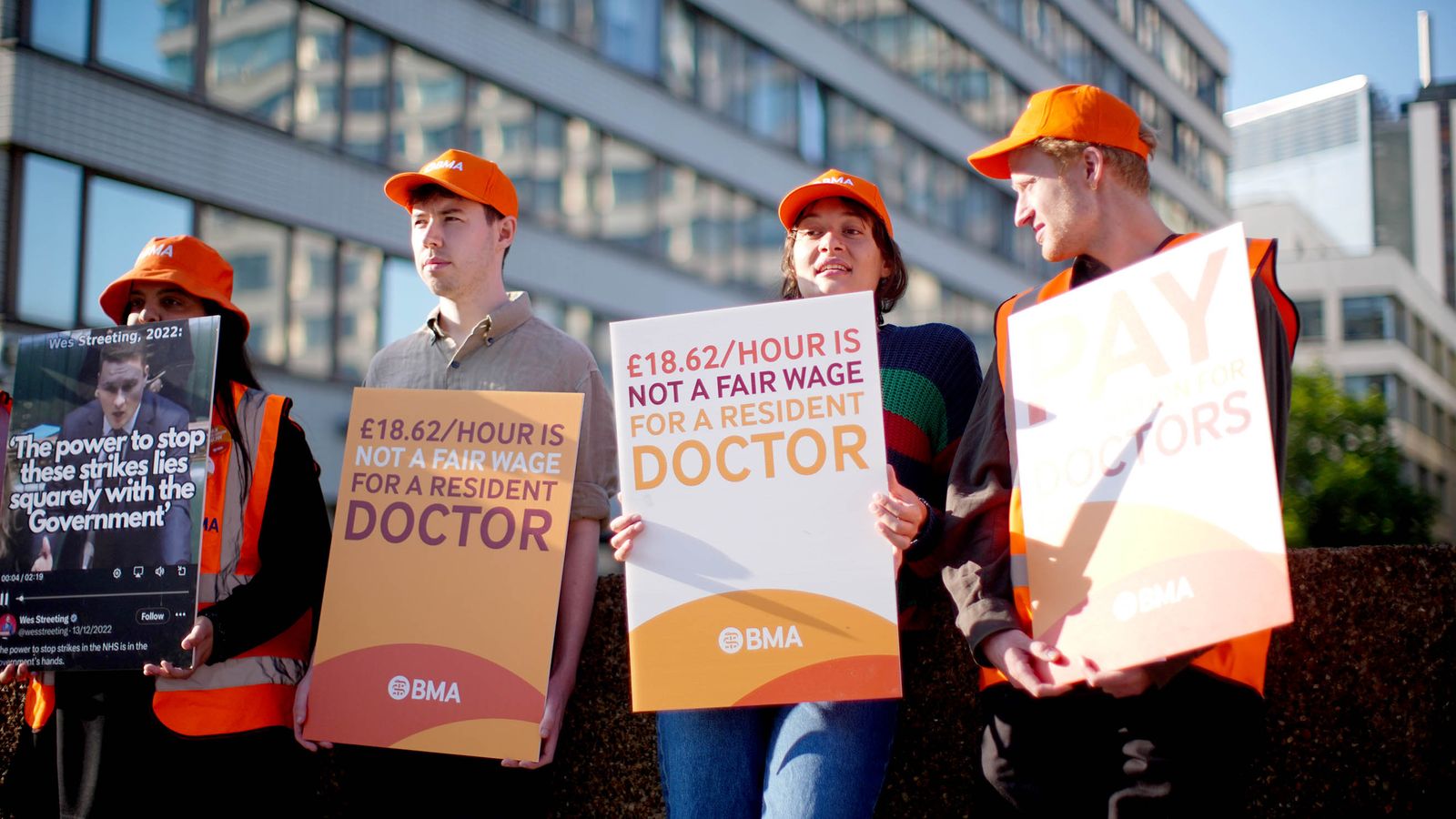 Resident doctors threaten further strikes as government rules out additional pay hikes | UK News