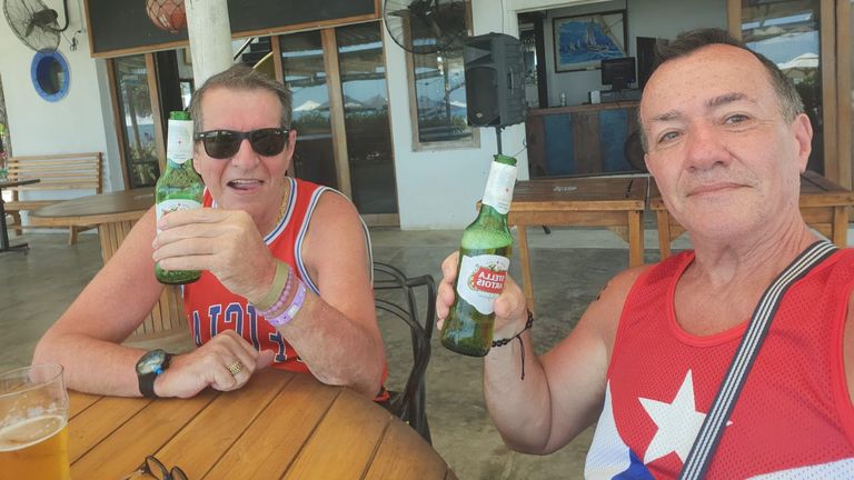 Murder victims Paul Longworth and Albert Alfonso. Pic: Met Police