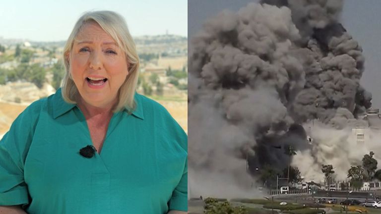 Israel is bombing Syria to "send a message" that the country "isn't doing enough to protect the Druze community," says Sky's Lisa Holland. 